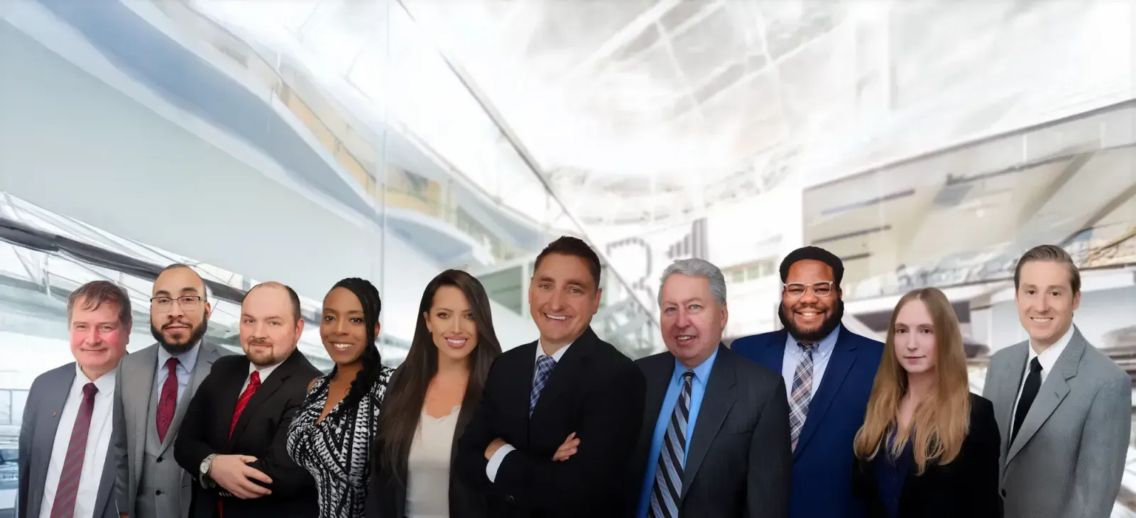 The O'Flaherty Law team photographed together