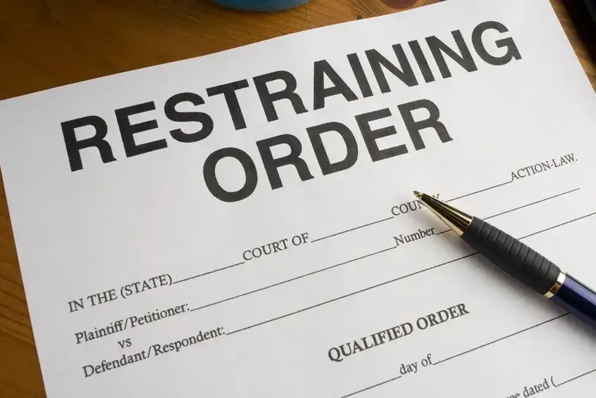 Restraining order domestic abuse